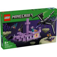 LEGO Minecraft 21264 Drak z Enderu a loď z Endu