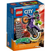 LEGO City 60296 Kaskadérská wheelie motorka