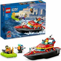 LEGO City 60373 Hasičská záchranná loď a člun