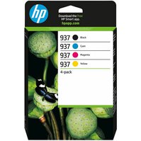 6C400NE - HP OfficeJet Combo Pack No.937 - CMYK, originál