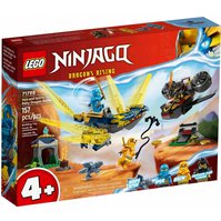LEGO NINJAGO 71798 Nya a Arin - bitva na hřbetě dračího mláděte