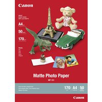 CANON MP-101 - Matte Photo Paper A4, 170g / m2 - 50 listů