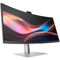 8K157AA - HP Series 7 Pro 734pm - 34'' WQHD IPS Curved Conferencing monitor, 5ms, 400 nits, 2000:1, Display Port 1.4, HDMI 2.0, Thunderbolt, LAN, WebCam, repro