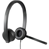 LOGITECH H570e - Stereo Headset - náhlavní souprava, USB