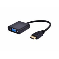 Gembird Adapter HDMI-A - VGA (M/F), černý - A-HDMI-VGA-04