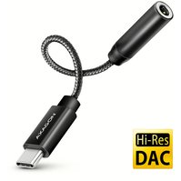 AXAGON ADA-HC - USB-C na 3.5mm jack - Hi-Res DAC audio adaptér, 384kHz/32bit, stereo
