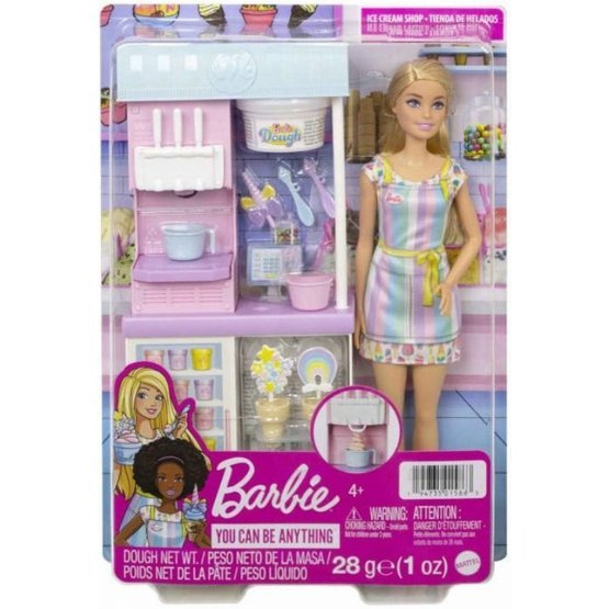 Barbie Prodavačka zmrzliny blondýnka herní set.jpg
