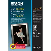 C13S041926 - EPSON Ultra Glossy Photo Paper 10 x 15cm, 300 g/m2 - 20 listů