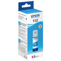 C13T06C24A - EPSON inkoustová nádržka 112 pro EcoTank L15150, L15160 -  cyan, originál
