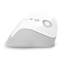 CONNECT IT FOR HEALTH ergonomická vertikální myš, bezdrátová, bílá - CMO-2700-WH