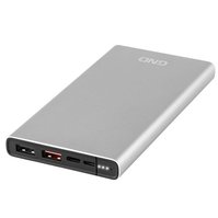 Powerbank GND 10000 mAh, USB-C PD 18W  stříbrná