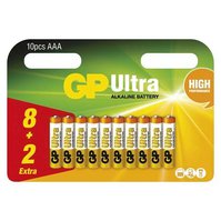 GP Ultra 10 x AAA Alkalická baterie - 1014100101