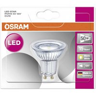 OSRAM 4052899958081 LED Energetická třída (EEK2021) A+ (A++ - E) GU10 reflektor 3.6 W = 50 W teplá bílá