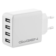 Nabíječka do sítě GoGEN ACH 400, 4x USB 6A  bílá