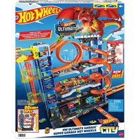 Hot Wheels City garáž s drakem