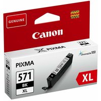 CANON Cartridge CLI-571Bk XL pro PIXMA MG7750, MG5750, MG6850 - černá XL, originál