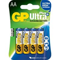 GP Ultra Plus 4x AA Alkalická baterie - 1017214000
