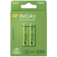 GP ReCyko - Nabíjecí baterie AA (HR6) 1300mAh NiMH, 2ks - 1032222130
