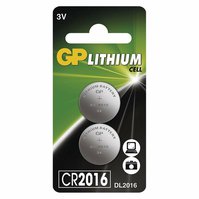 GP Lithium 2x CR2016 Lithiová knoflíková baterie - 1042201612