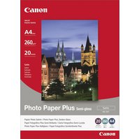 CANON SG-201 - Photo Paper Plus - semi-gloss, A4, 260g/m2 - 20 listů