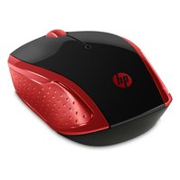 2HU82AA - HP Wireless Mouse 200 - optická bezdrátová myš, empress red