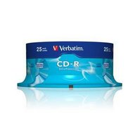 VERBATIM CD-R Spindle/Extra Protection/DL/52x/700MB - 25 pack  (43432)