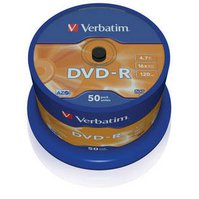 43548 - VERBATIM DVD-R Spindle/General Retail/16x/4.7GB - 50 pack