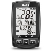 iGET CYCLO C210 - Cyklocomputer 2,2" černobílý dispej, bezdrátový, GPS - 84004002