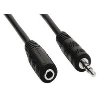 PremiumCord Audio kabel - Stereo Jack 3,5 mm (M/F), prodlužovací - 2m (kjackmf2)