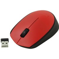LOGITECH M171 Optická bezdrátová myš, 1000dpi, červená - 910-004641