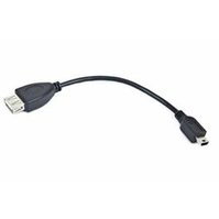 CABLEXPERT Kabel USB AF/mini BM,OTG,15cm pro tab. a tel. - A-OTG-AFBM-002