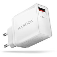 AXAGON ACU-QC19W -  Quick Charge nabíječka do sítě, 1x USB-A port QC3.0/AFC/FCP/SMART, 19W, bílá