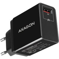 AXAGON ACU-QC19W -  Quick Charge nabíječka do sítě, 1x USB-A port QC3.0/AFC/FCP/SMART, 19W, černá