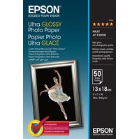 C13S041944 - EPSON Ultra Glossy Photo Paper 13 x 18cm, 300g/m2 - 50 listů
