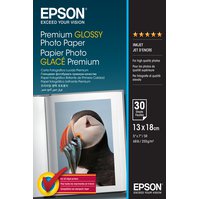 C13S042154 - EPSON Premium Glossy Photo Paper, 13 x 18cm, 255g/m2 - 30 listů