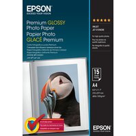 C13S042155 - EPSON Premium Glossy Photo Paper A4, 255g/m2 - 15 listů