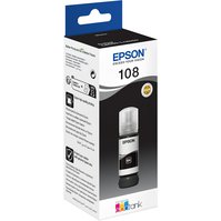 C13T09C14A - EPSON 108 inkoustová nádržka pro EcoTank L8050, L18050, 70ml. - černá, originál