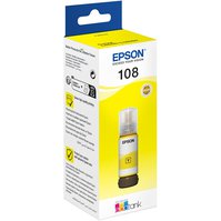C13T09C44A- EPSON 108 inkoustová nádržka pro EcoTank L8050, L18050, 70ml. - žlutá, originál