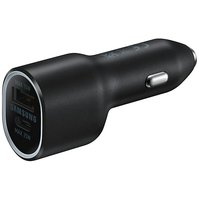 SAMSUNG EP-L4020NBEGEU - duální autoadaptér s rychlonabíjením (40W) USB-C/USB-A - černý (bez kabelů v balení)