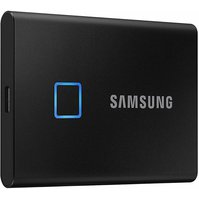 SAMSUNG T7 Touch - Externí SSD 1TB, USB-C, černý - MU-PC1T0K/WW