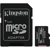 KINGSTON 256GB Micro SDHC Canvas Select Plus, UHS-I, CL10, 100R/85W + Adapter - SDCS2/256GB