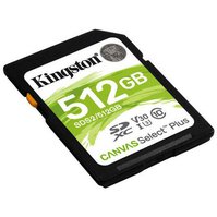 KINGSTON Canvas Select Plus 512GB SDXC Card UHS-I U3 Class 10 - SDS2/512GB