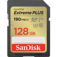 SanDisk Extreme Plus SDXC 128GB, Class 10, V30 UHS-I - SDSDXWA-128G-GNCIN