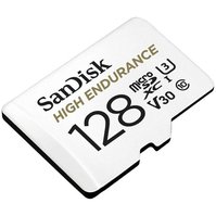 SanDisk HIGH ENDURANCE Micro SDXC 128GB, 100MB/s UHS-I U3 V30 + SD adaptér - SDSQQNR-128G-GN6IA