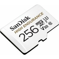 SanDisk HIGH ENDURANCE Micro SDXC 256GB, 100MB/s UHS-I U3 V30 + SD adaptér - SDSQQNR-256G-GN6IA