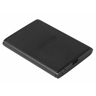TRANSCEND ESD270C - Externí SSD 500GB, USB 3.1 Gen2 (Type C), černý