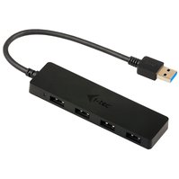 i-Tec USB 3.0 HUB, 4 Port, pasivní, černý - U3HUB404
