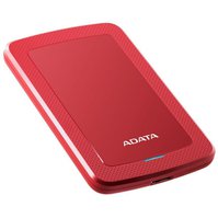 Externí HDD 2,5" ADATA HV300 1TB USB 3.0 - červený - AHV300-1TU31-CRD