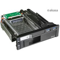 AKASA Lokstor M51 - 2.5" a 3.5" HDD rack do 5,25" - AK-IEN-01