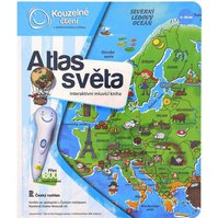 ALBI mluvící kniha Kouzelné čtení Atlas světa